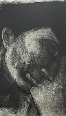 Raanan Levy , 1954-2022 - Portrait of a woman, 2000. Artist's name: Raanan Levy , 1954-2022 Item 