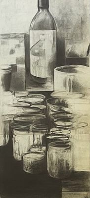 Raanan Levy , 1954-2022 - Still life in the studio, . Artist's name: Raanan Levy , 1954-2022 Item 