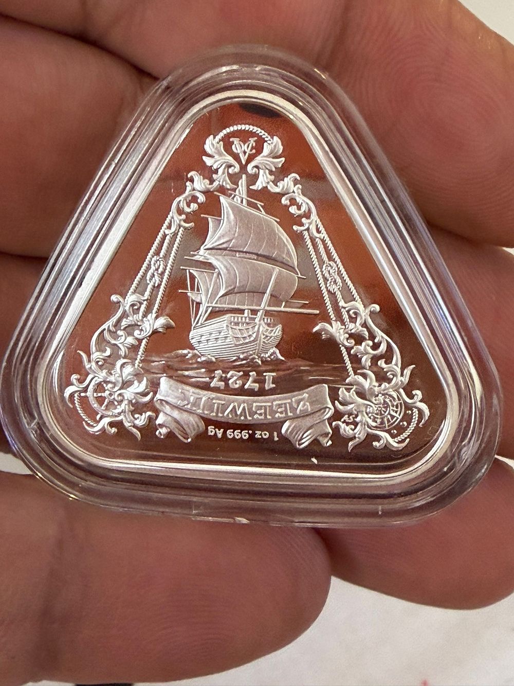 2021 🇦🇺 Australia Shipwreck Zeewijk 1 oz Silver Coin BU 
מטבע כסף מיוחד 999 שלא רואים כל יום 