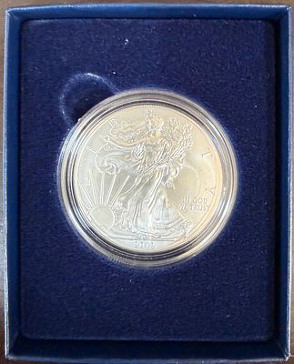 אונקיית כסף פרוף! אמריקן איגל 🪙🦅🇺🇸 2007 במארז המקורי! 