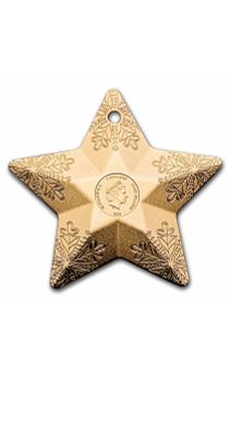 2023 Cook Islands Snowflake Star Ornament 
