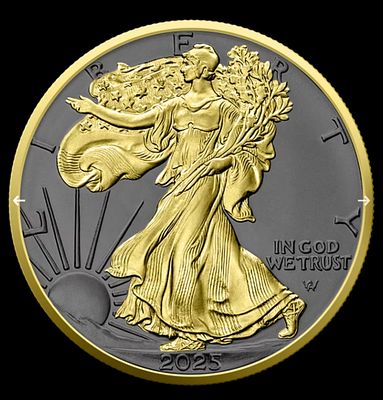 מטבע נשר כסף אמריקאי (American Silver Eagle) מהודרה מיוחדת, 