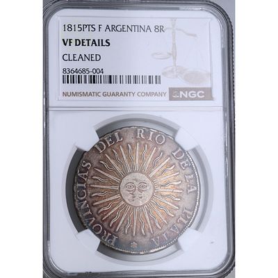 ARGENTINA - 1815. ARGENTINA. 8 reales. Ag. MBC