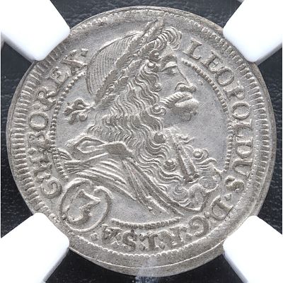 AUSTRIA - 1698. AUSTRIA. 6 t. Ag. SC