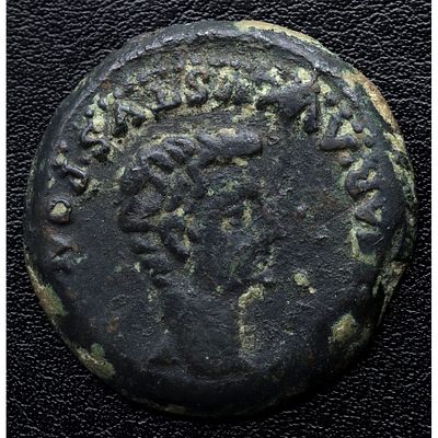 Acip 3333. HISPANIA ANTIGUA - 14-37 d.C. Tiberio. It&aacute;lica. As. MBC