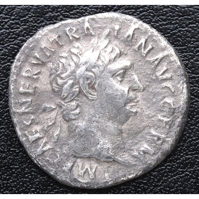IMPERIO ROMANO - 98-99 d.C. TRAJANO. Roma. Denario. Ag. MBC+