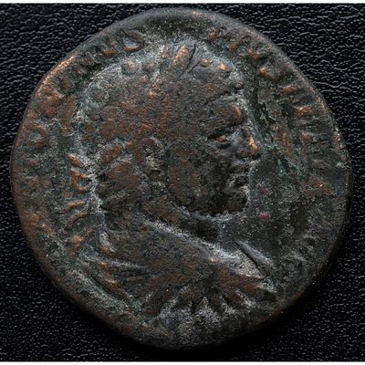 IMPERIO ROMANO - 212. Caracalla. Sestercio. Roma. Ae. BC+