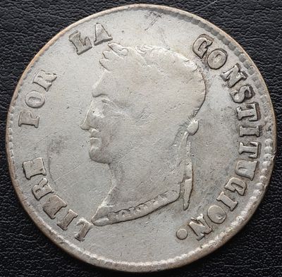 BOLIVIA. 1955 - 4 Soles. Ag. 900 mls. 12,5 g. MBC- / MBC