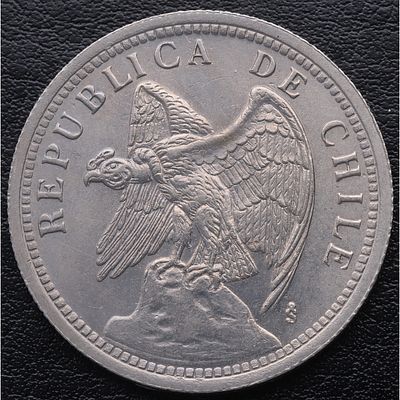 CHILE. 1933 - 1 Peso. SC-