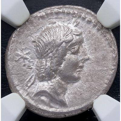 REP&Uacute;BLICA ROMANA. 90 a.C. Gens Calpurnia. Roma - Denario. Ag. EBC