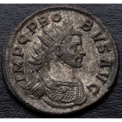 IMPERIO ROMANO. 281 d.C. Probo. R A - Aureliano. 6&ordf; emisi&oacute;n, 1&ordf; oficina. Ae. EBC+