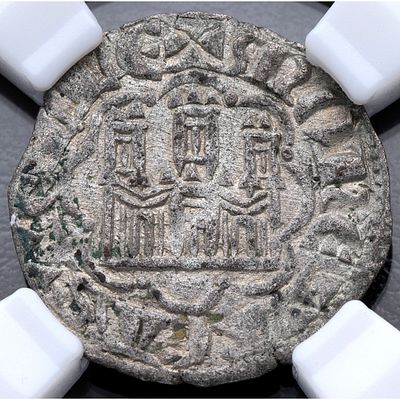 MONEDA MEDIEVAL. 1277-81. Alfonso X. Sin ceca - Dinero. Ve. EBC