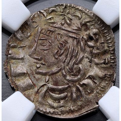 MONEDA MEDIEVAL. 1284-95. Sancho IV. A Coru&ntilde;a - Cornado. Ve. EBC
