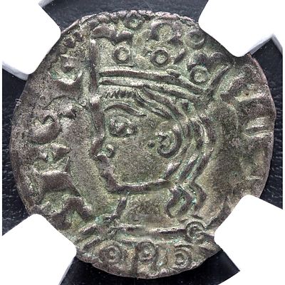 MONEDA MEDIEVAL. 1312-1350. Alfonso XI. Toledo - Cornado. Ve. EBC-