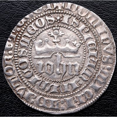 MONEDA MEDIEVAL. 1379-1390. Juan I. Sevilla - Real. Ag. EBC+