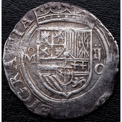 MONARQU&Iacute;A ESPA&Ntilde;OLA. 1556-1598. Felipe II. M&eacute;xico - 2 Reales. Ag. MBC+