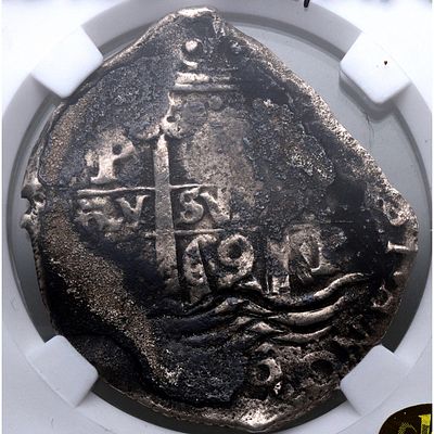 MONARQU&Iacute;A ESPA&Ntilde;OLA. 1669. Carlos II - 8 Reales. Ag. MBC-