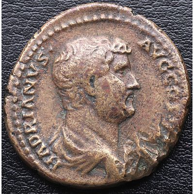 IMPERIO ROMANO. Adriano - As. 117-138. MBC. Ag. Ceca Roma. HISPANIA. Ric 852.