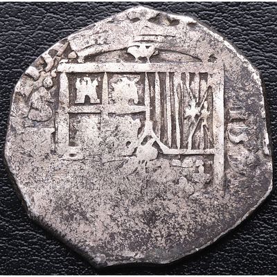 MONARQU&Iacute;A ESPA&Ntilde;OLA. Felipe II - 2 Reales 1556-98 MBC. Ag. Sevilla