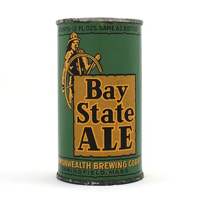 Bay State Ale Instructional Flat Top RARE R10 35-14 OI 73. Brewer/Business Name: Commonwealth 