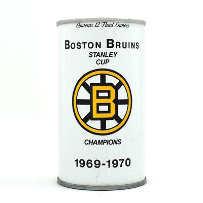 Black Label Boston Bruins 1969-70 Stanley Cup Pull Tab. Brewer/Business Name: Carling Brewing 