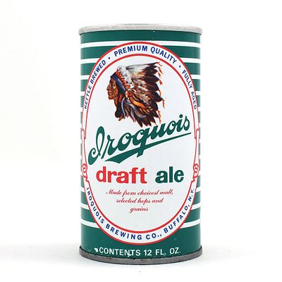 Iroquois Draft Ale Pull Tab 82-8 EXCELLENT. Brewer/Business Name: Iroquois Beverage Corp. 