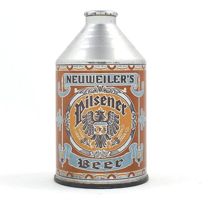 Neuweilers Pilsener Beer Crowntainer 197-7 EXCELLENT. Brewer/Business Name: Louis F. Neuweilers 