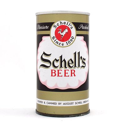 Schells Beer ZIP Top 118-22 EXCELLENT BO. Brewer/Business Name: August Schell Brewing Co., New 