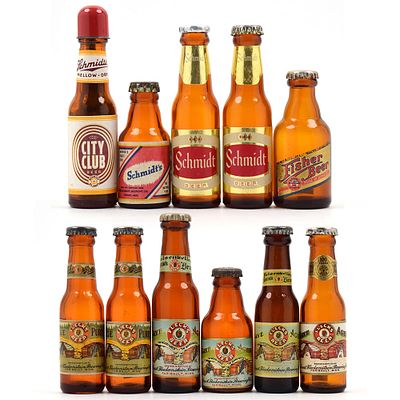 Mini Bottle Assortment Lot of 11. Brewer/Business Name: Multiple breweries and locations, 