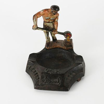 P & H Lebanon Special Beer Foundry Worker Cast Iron Ash Tray. P&amp;H Brew Co. Lebanon 