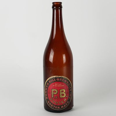 PB Prize Beauty Porter Van Nostrand Bunker Hill Boston Pre-Proh Bottle RARELY CLEAN. A.G. Van 