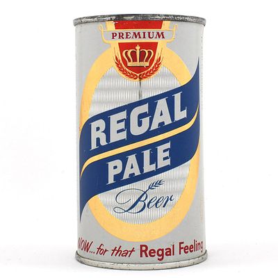 Regal Pale Premium Beer Flat Top 121-3. Brewer/Business Name: Regal Pale Brewing Co., San 