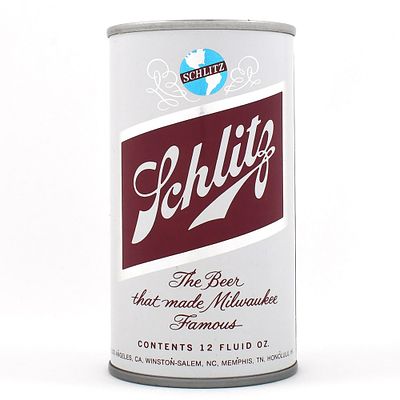 Schlitz Beer Foil Label Test Pull Tab 241-37 MINTY. Brewer/Business Name: Jos. Schlitz Brewing 