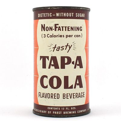 Tap A Cola Flavored Beverage Soda Flat Top. Brewer/Business Name: 
Hoffman Beverage Co. 