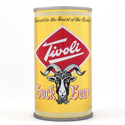 Tivoli Bock Beer Pull Tab 130-21. Brewer/Business Name: Tivoli Brewing Co., Denver, 