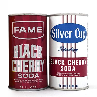 Black Cherry Soda Pull Tabs Lot of 2 FAME SILVER CITY. Brewer/Business Name: Multiple companies 