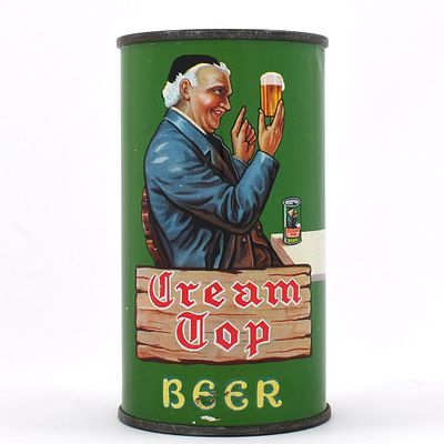 Cream Top Beer Instructional Flat Top 52-7 MANHATTAN RARE OI 187. Brewer/Business Name: 