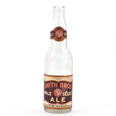 Smith Bros PALE SELECT ALE 1930s Bottle SCARCE SHARP. Brewer/Business Name: Smith Bros Inc., New 