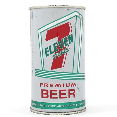 7 Eleven 7-11 Premium Beer Flat Top CLEAN 132-30. Brewer/Business Name: Eastern Brewing Co. 