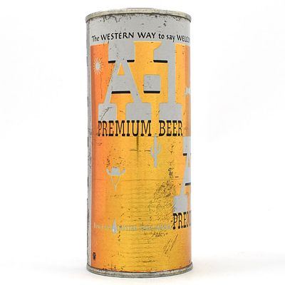 A-1 Premium Beer 16 Ounce Flat Top 224-13. Brewer/Business Name: Arizona Brewing Co., Phoenix, 