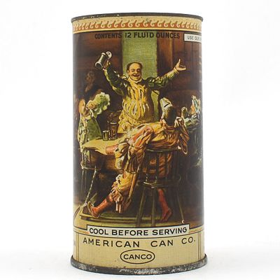 American Can Co Salesman Sample Instructional Flat Top Drinking Cup OI 1. Brewer/Business Name: 