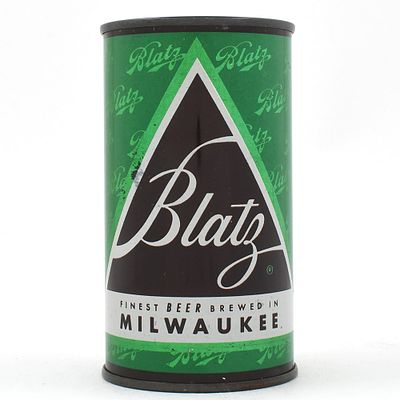Blatz Set Flat Top GREEN 39-13. Brewer/Business Name: Blatz Brewing Co., Milwaukee, 