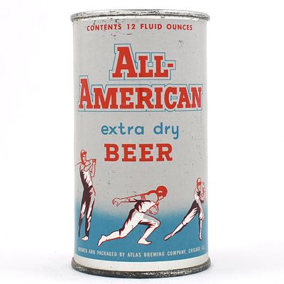 All-American Beer Flat Top ATLAS 29-27. Brewer/Business Name: Atlas Brewing Co., Chicago, 