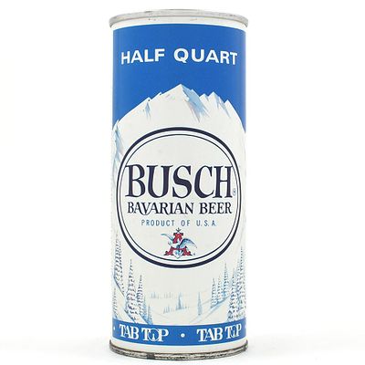 Busch Beer 16 Ounce ZIP Top ST LOUIS 146-2 MINTY. Brewer/Business Name: Anheuser-Busch Inc., St. 
