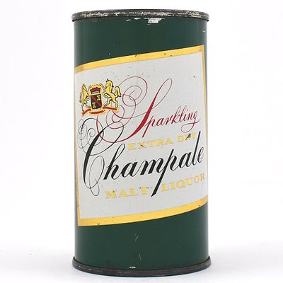 Champale Malt Liquor Flat Top CENTURY NO RECIPES 49-20. Brewer/Business Name: Century Brewery 