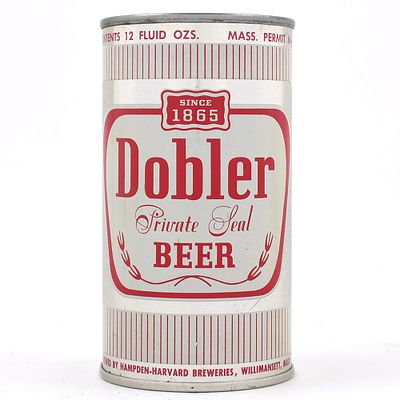 Dobler Private Seal Beer Flat Top 54-8 MINTY. Brewer/Business Name: Hampden-Harvard Breweries 