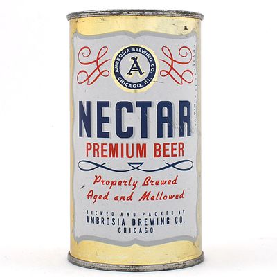 Nectar Premium Beer Flat Top NON-IRTP 102-29. Brewer/Business Name: Ambrosia Brewing Co. 