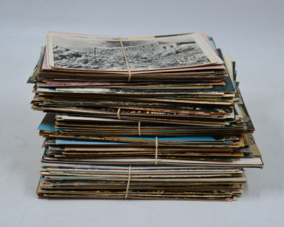 200 גלויות המקומות המקומות הקדשים בארץ ישראל חלקם מוקדמות. גלויות מ: כותל המערבי, מערת המכפלה 