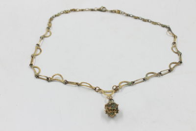 שרשרת מכסף תוניסיה המאה ה-19. נעשה ע"י ת"ח וקדוש מג'רבא.