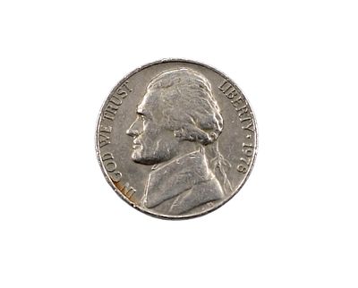 5-Cent Coin Given Directly by the Rebbe. 5-cent coin given directly by the Rebbe. Issued in 